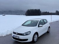 Gebraucht VW Golf VI Style 105 PS (77 kW) 2011 Weiß Kleinwagen