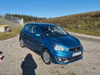 Gebraucht Mitsubishi Space Star 71 PS (52 kW) 2017 Blau Kleinwagen