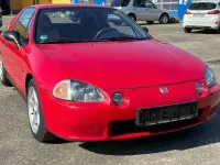 Gebraucht Honda CR-X 125 PS (91 kW) 1993 Rot Cabrio