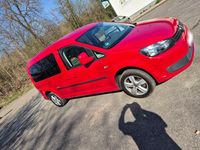 Gebraucht VW Caddy Maxi 105 PS (77 kW) 2013 Rot Van / Kleinbus