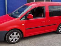Gebraucht VW Caddy Life 80 PS (58 kW) 2010 Rot Van / Kleinbus