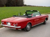 Gebraucht Chevrolet Corvair 101 PS (74 kW) 1963 Rot Cabrio