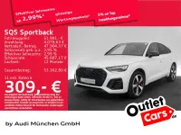Gebraucht Audi SQ5 341 PS (250 kW) 2022 Gletscherweiß metallic SUV