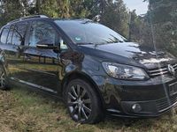 Gebraucht VW Touran Style 140 PS (102 kW) 2012 Schwarz Van / Kleinbus