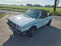 Gebraucht VW Golf Cabriolet 90 PS (66 kW) 1987 Weiß Cabrio