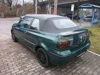 Gebraucht VW Golf Cabriolet 101 PS (74 kW) 1998 Grün Cabrio