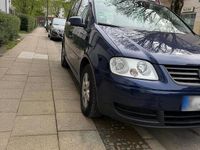 Gebraucht VW Touran Goal 105 PS (77 kW) 2006 Blau Van / Kleinbus