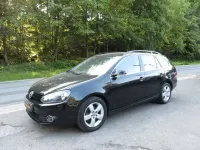 Gebraucht VW Golf VI Comfortline 105 PS (77 kW) 2010 Schwarz Kleinwagen