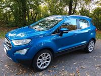 Gebraucht Ford Ecosport Titanium 125 PS (91 kW) 2020 Blau SUV
