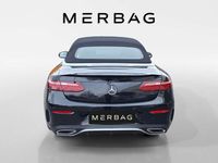 Gebraucht Mercedes E200 AMG 197 PS (144 kW) 2022 Metalliclack obsidianschwarz Cabrio