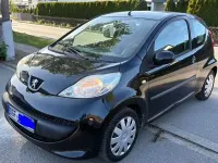 Gebraucht Peugeot 107 Filou 68 PS (50 kW) 2007 Metallicschwarze Kleinwagen