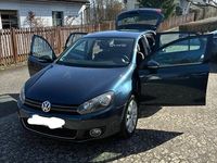 Gebraucht VW Golf VI Highline 122 PS (89 kW) 2011 Blau Kleinwagen