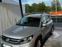 Gebraucht VW Tiguan Trendline 122 PS (89 kW) 2015 Silber SUV