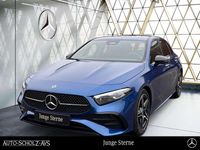 Gebraucht Mercedes A200 AMG 163 PS (119 kW) 2025 Metalliclack spektralblau Limousine
