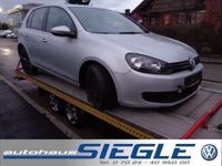 Gebraucht VW Golf VI 80 PS (58 kW) 2010 Silber metallic Kleinwagen