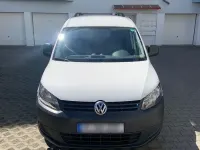 Gebraucht VW Caddy Maxi 105 PS (77 kW) 2011 Weiß Van / Kleinbus