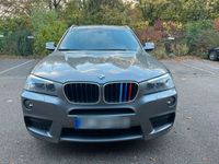 gebraucht BMW X3 20d M-Paket, grau, el. Heckklappe, el. Anhängerk. Xenon