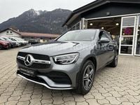 Gebraucht Mercedes GLC400d AMG line 330 PS (242 kW) 2021 Metalliclack selenitgrau Coupé