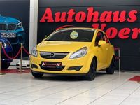 Gebraucht Opel Corsa Edition 69 PS (50 kW) 2010 Gelb Kleinwagen