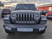 Gebraucht Jeep Wrangler Unlimited Sahara 272 PS (200 kW) 2021 Grau SUV