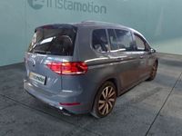 Gebraucht VW Touran Highline 150 PS (110 kW) 2021 Grau Van / Kleinbus