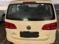 Gebraucht VW Touran 105 PS (77 kW) 2012 Gelb Van / Kleinbus