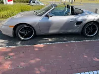 Gebraucht Porsche 986 Boxster 220 PS (161 kW) 2000 Grau Cabrio