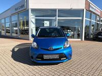 Gebraucht Toyota Aygo Connect Style 68 PS (50 kW) 2012 Blau Kleinwagen