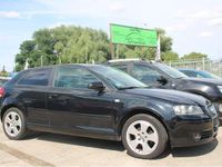 Gebraucht Audi A3 Attraction 102 PS (75 kW) 2007 Phantomschwarz perleffekt Kleinwagen