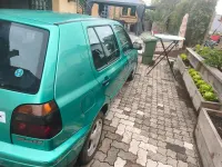 Gebraucht VW Golf III 75 PS (55 kW) 1997 Grün Kleinwagen