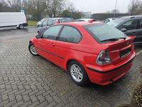 Gebraucht BMW 316 116 PS (85 kW) 2001 Rot Coupé