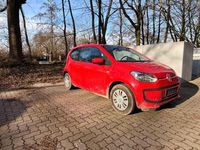 Gebraucht VW up! move up! 60 PS (44 kW) 2015 Rot Kleinwagen