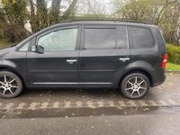 Gebraucht VW Touran 105 PS (77 kW) 2007 Schwarz Van / Kleinbus