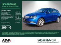 Gebraucht Skoda Fabia Ambition 90 PS (66 kW) 2015 Raceblau metallic Kombi