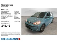 Gebraucht VW e-up! Active 61 kW (83 PS) 2021 Blau Kleinwagen