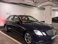 Brugt Mercedes E350 Elegance 231 HK (169 kW) 2009 Blå Sedan