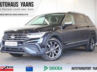 Gebraucht VW Tiguan Allspace Life 150 PS (110 kW) 2022 Schwarz SUV