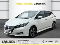 Gebraucht Nissan Leaf N-Connecta 80 kW (109 PS) 2022 Weiss Kleinwagen