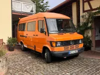 Gebraucht Mercedes T1 105 PS (77 kW) 1991 Orange Van