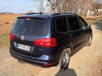 Gebraucht VW Sharan Trendline 140 PS (102 kW) 2011 Blau Van / Kleinbus