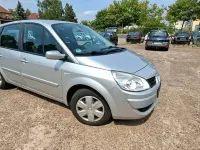 Gebraucht Renault Scénic II Authentique 103 PS (75 kW) 2008 Silber Van / Kleinbus