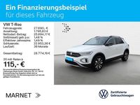 Gebraucht VW T-Roc Goal 150 PS (110 kW) 2025 Pure white/schwarz SUV