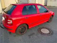 Gebraucht Skoda Fabia 75 PS (55 kW) 2006 Rot Kleinwagen