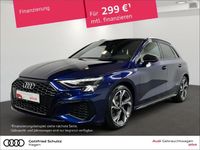 Gebraucht Audi A3 S-Line 150 PS (110 kW) 2021 Blau Limousine