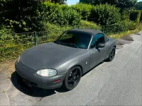 Gebraucht Mazda MX5 110 PS (80 kW) 1999 Grau Cabrio