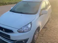 Gebraucht Mitsubishi Space Star 71 PS (52 kW) 2018 Weiß Kleinwagen