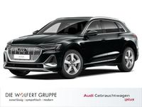 Gebraucht Audi e-tron S-Line 300 kW (408 PS) 2023 Schwarz SUV