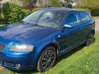 Usata Audi A3 102 CV (75 kW) 2004 Blu Utilitaria