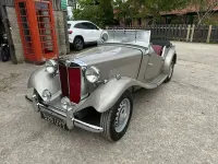 Gebraucht MG TD 60 PS (44 kW) 1953 Silber Cabrio