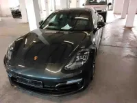 Gebraucht Porsche Panamera 4 E-Hybrid Platinum Edition 462 PS (339 kW) 2023 Vulkangrau metallic Kleinwagen
